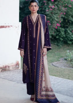 Lawn-3PC Embroidered Shirt With Digital Printed Jauqard Dupatta-5121