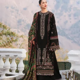 Lawn-3PC Embroidered with Digital Printed Jacquard Dupatta-5132