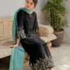 Lawn 3PC Embroidered Shirt with Digital Printed Jauqard Dupatta-5188