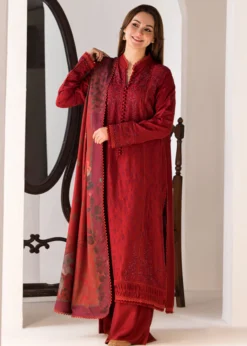 3PC LAWN EMBROIDERED SHIRT WITH DIGITAL PRINTED JACQUARD DUPATTA-5005