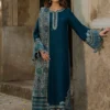 Lawn-3PC Embroidered Shirt with Digital Printed Jacquard Dupatta-5055