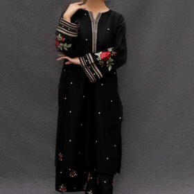 2PC Lawn Embroidered Shirt-5195