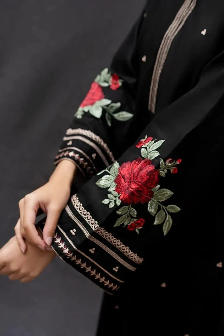 2PC Lawn Embroidered Shirt-5195 - Image 2