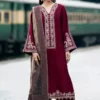 Lawn-3PC Embroidered Shirt with Digital Printed Jacquard Dupatta-1148