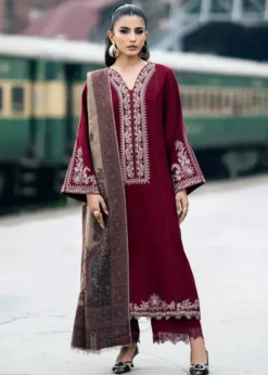 Lawn-3PC Embroidered Shirt with Digital Printed Jacquard Dupatta-1148