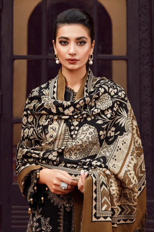 Lawn-3PC Embroidered Shirt with Digital Printed Jacquard Dupatta-1171 - Image 3