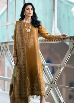Lawn-3PC Embroidered Shirt with Digital Printed Jacquard Dupatta-1184