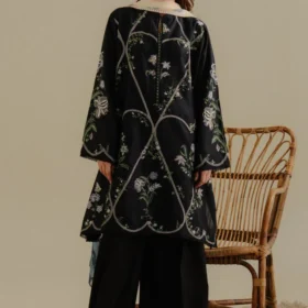 Lawn-3PC Embroidered Shirt with Digital Printed Jacquard Dupatta-1384