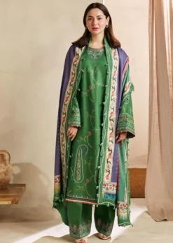 Lawn-3PC Embroidered with Digital Printed Dupatta-1141