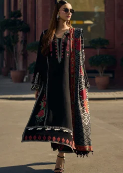 Lawn-3PC Embroidered Shirt With Digital Printed Jauqard Dupatta-5087