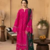 3PC Lawn Embroidered Shirt With Digital Printed Jacquard Dupatta- 5038