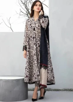 3PC LAWN PRINTED SHIRT WITH LAWN PRINTED DUAPTTA AND TROUSER-4002