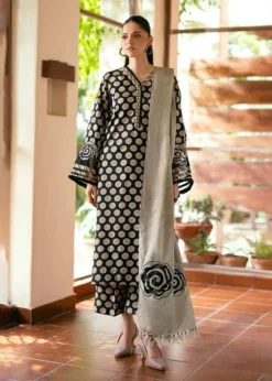 3PC LAWN PRINTED SHIRT WITH LAWN PRINTED DUAPTTA AND TROUSER-4004