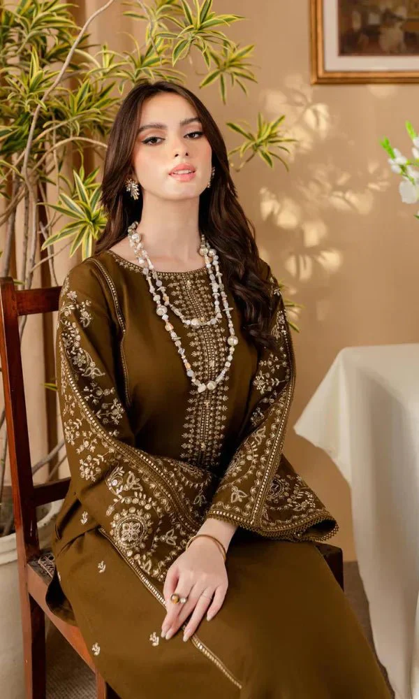 Lawn 2PC Embroidered-5006 - Image 4