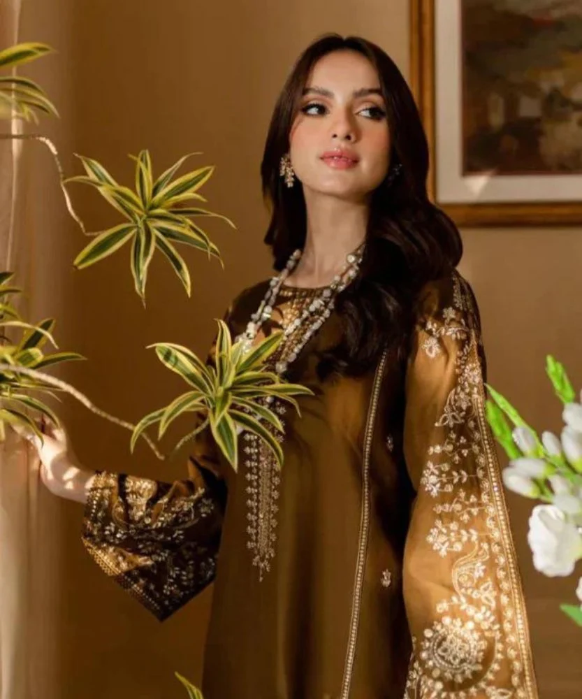 Lawn 2PC Embroidered-5006 - Image 3