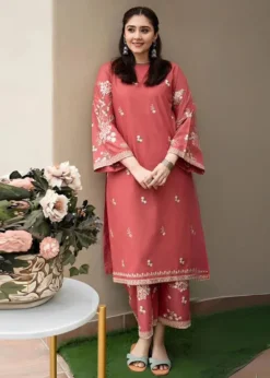 Lawn 2PC EMBROIDERED SHIRT AND TROUSER-5009