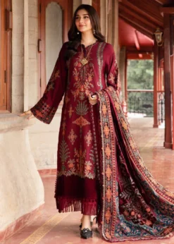 Lawn-3PC Embroidered Shirt with Digital Printed Jacquard Dupatta - 5164