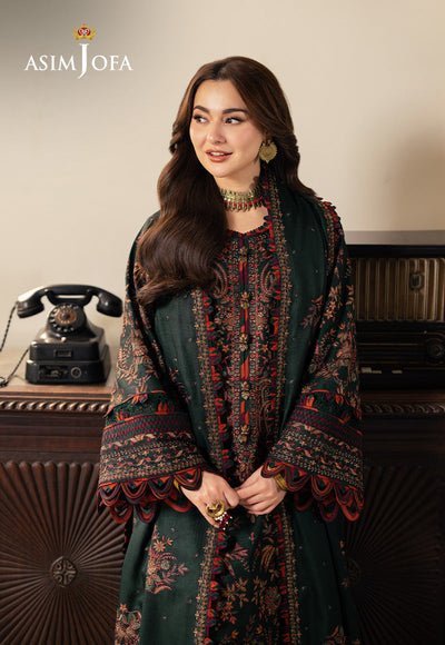 Lawn 3PC Embroidered With Chiffon Embroidered Dupatta-5084 - Image 3